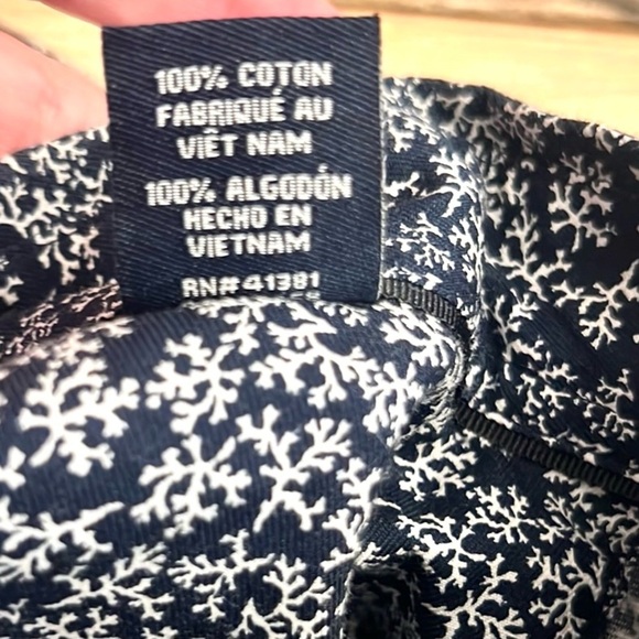 Chaps, Men's Blue Patterned Casual Shirt,Contemporary,Excellent Condition,Size L - Picture 6 of 9